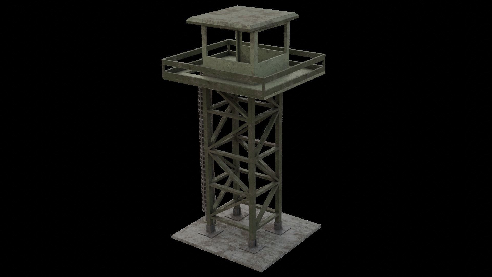 Base Camp - Asset Pack Low-poly 3D model_8