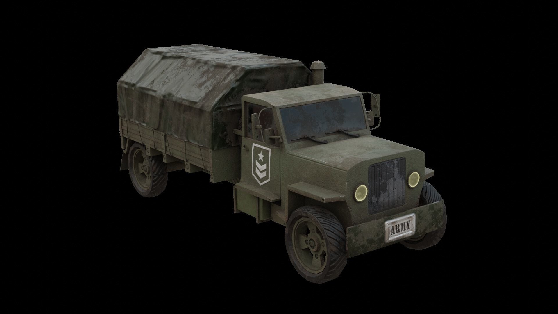 Base Camp - Asset Pack Low-poly 3D model_5