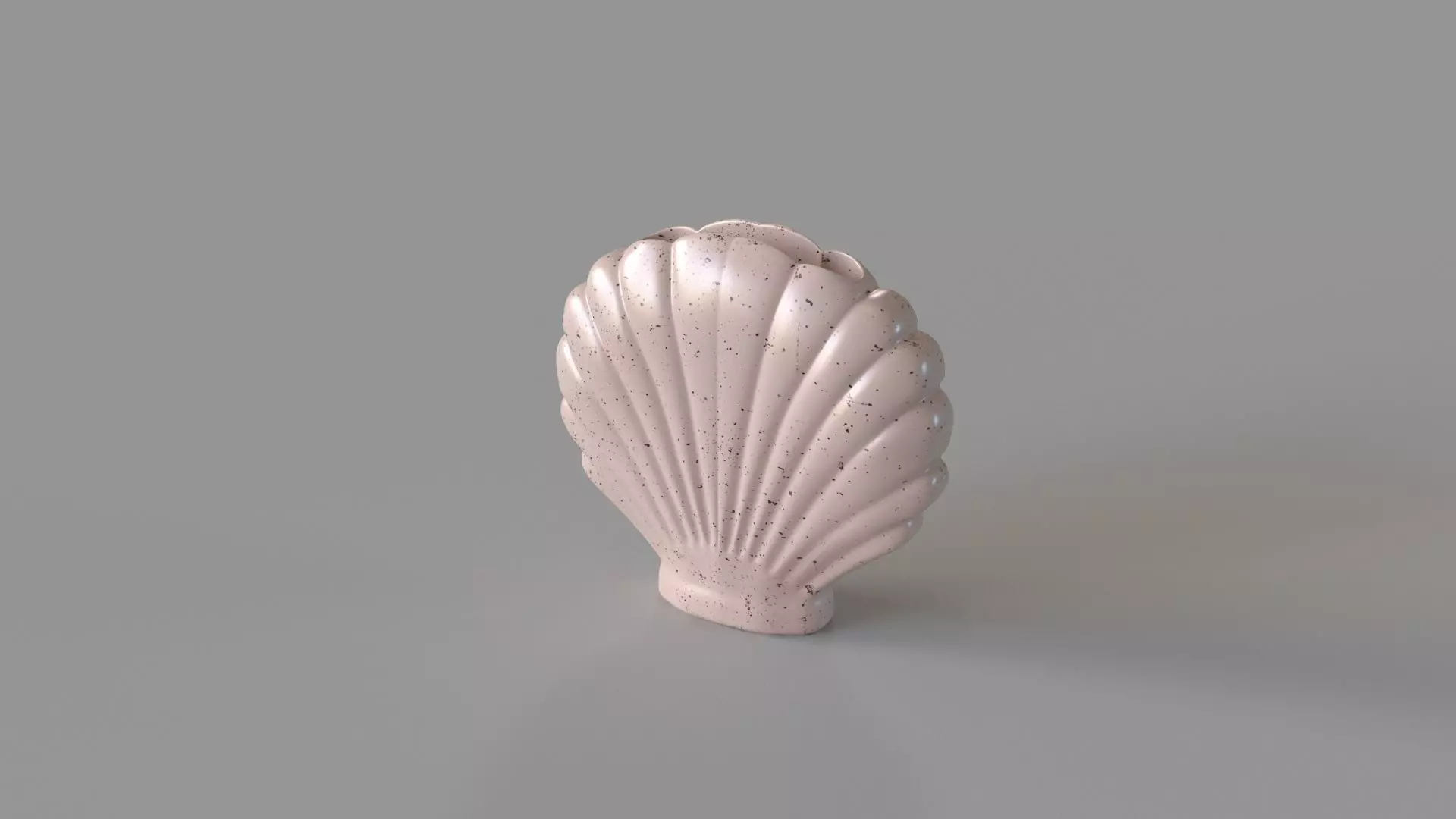 Shell Vase 3D model_0