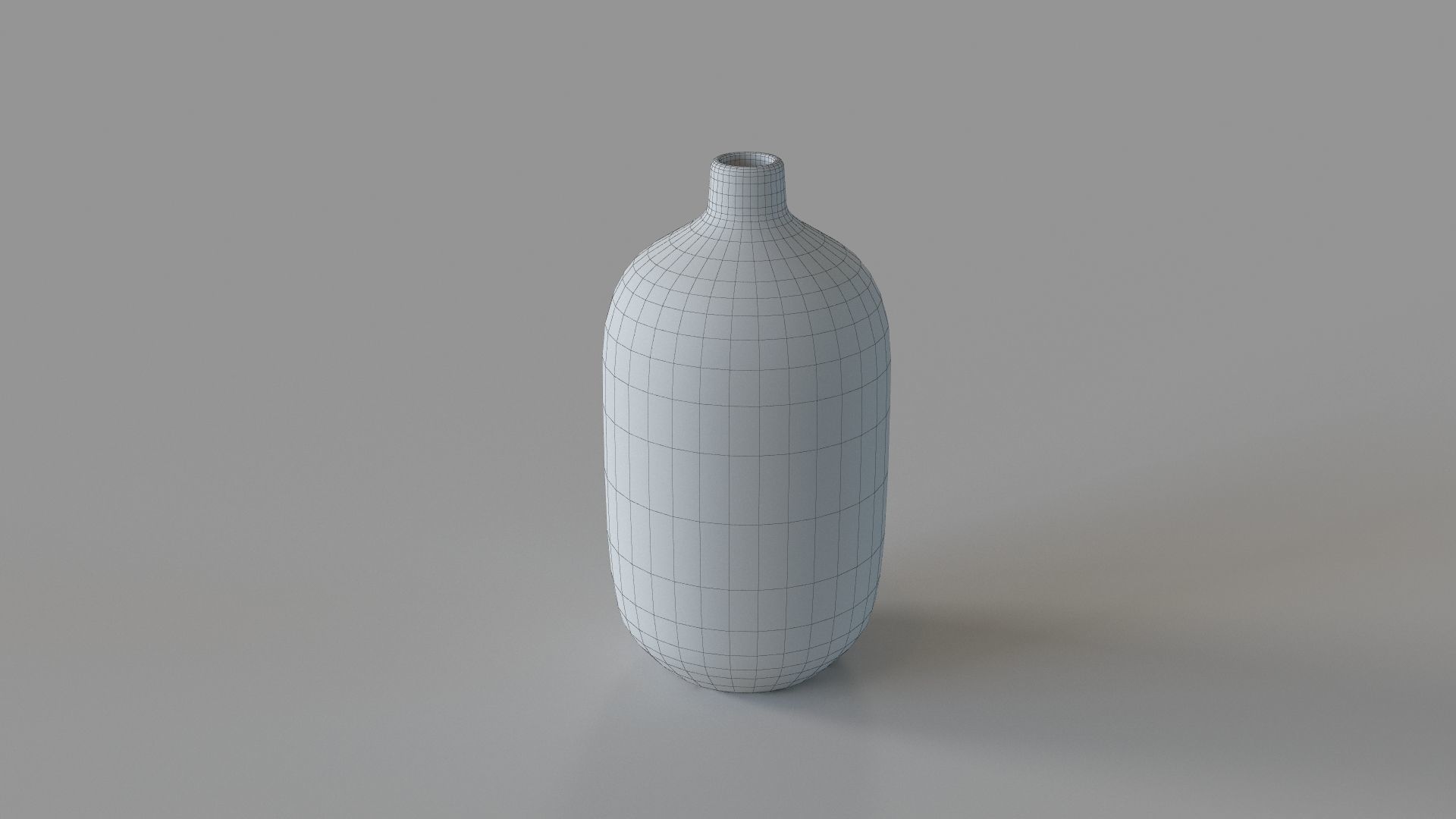 Perry Tall Blue Vase 3D model_1