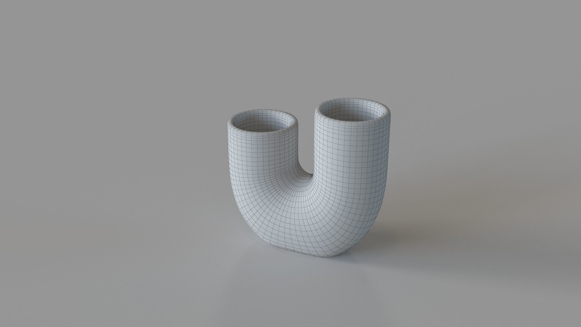 Ikebana Vase 3D model_1