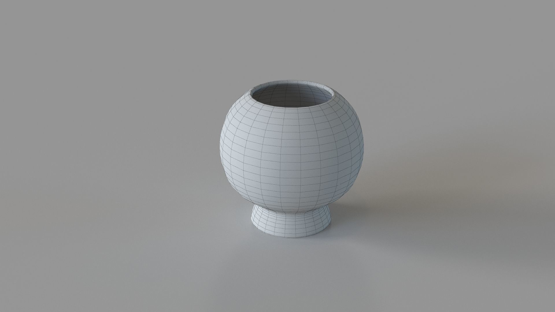 Boca Vase Pink 3D model_1
