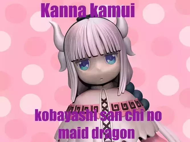 kanna kamui figure 3d 3D print model
