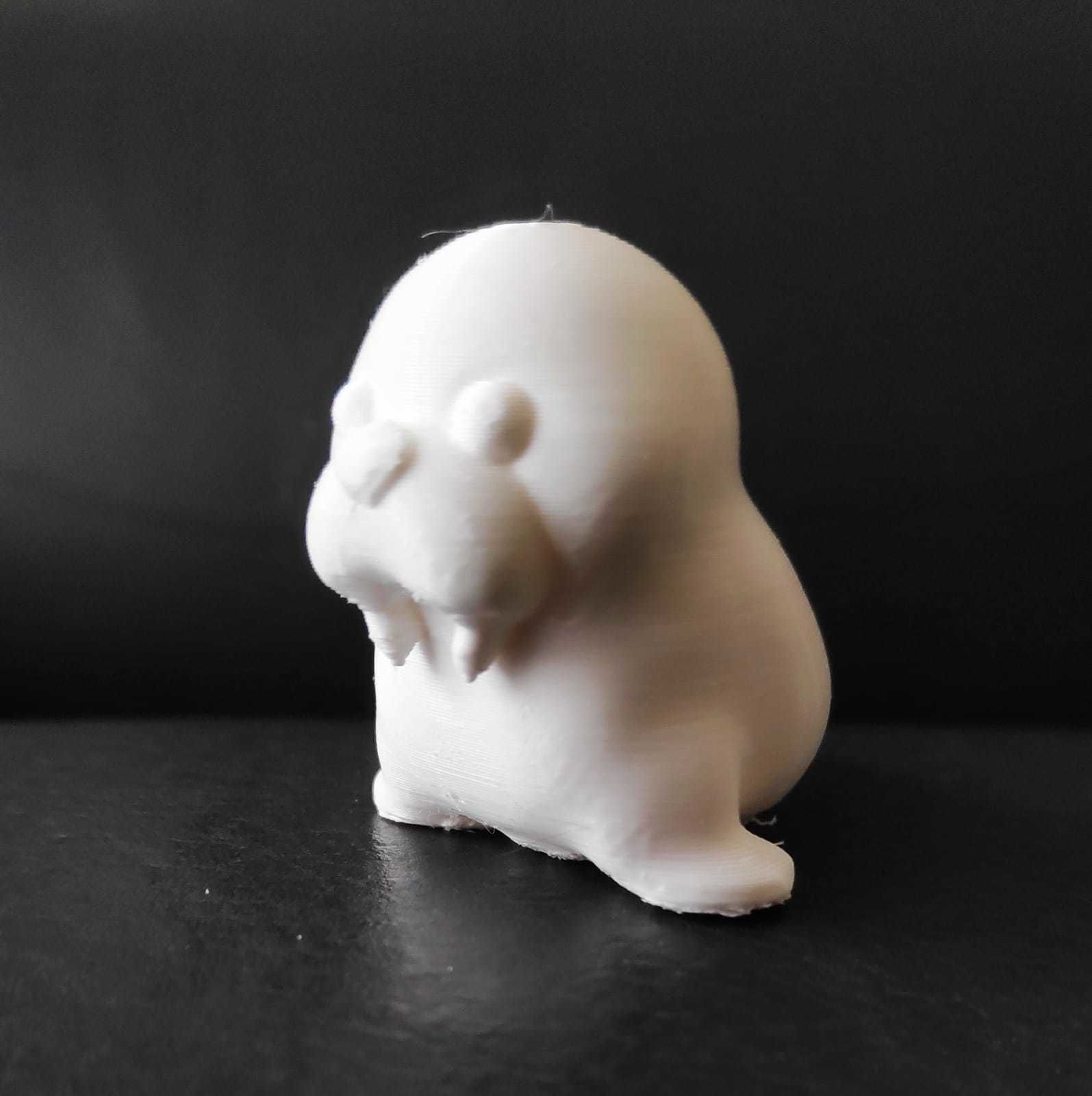 Cute Walrus 3D print model_9