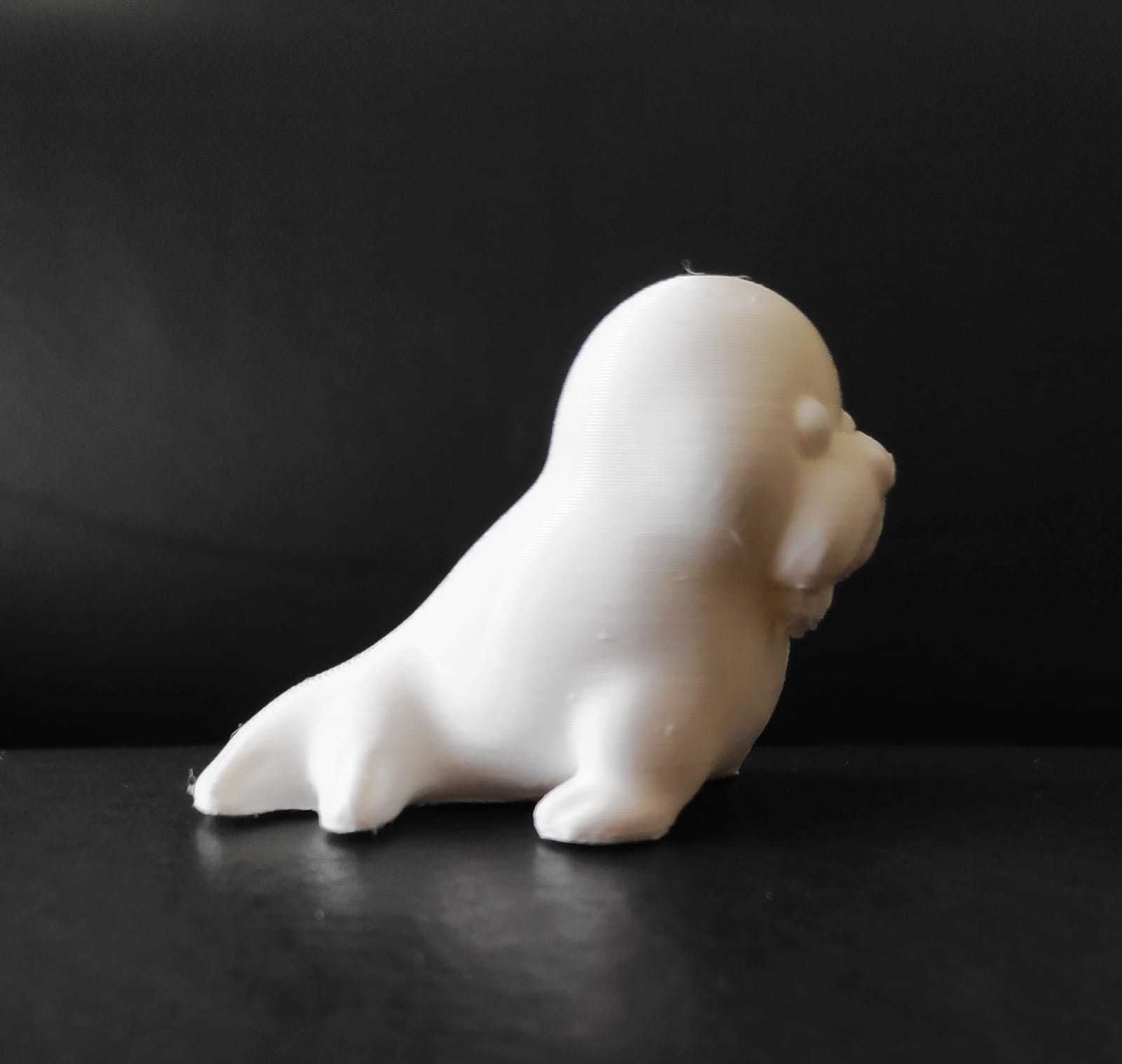 Cute Walrus 3D print model_5