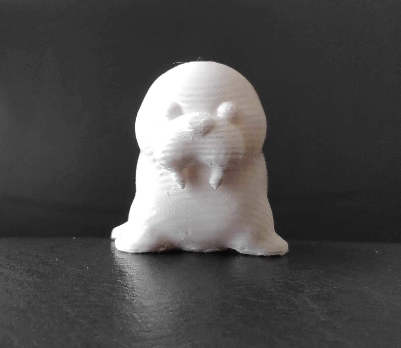 Cute Walrus 3D print model_10