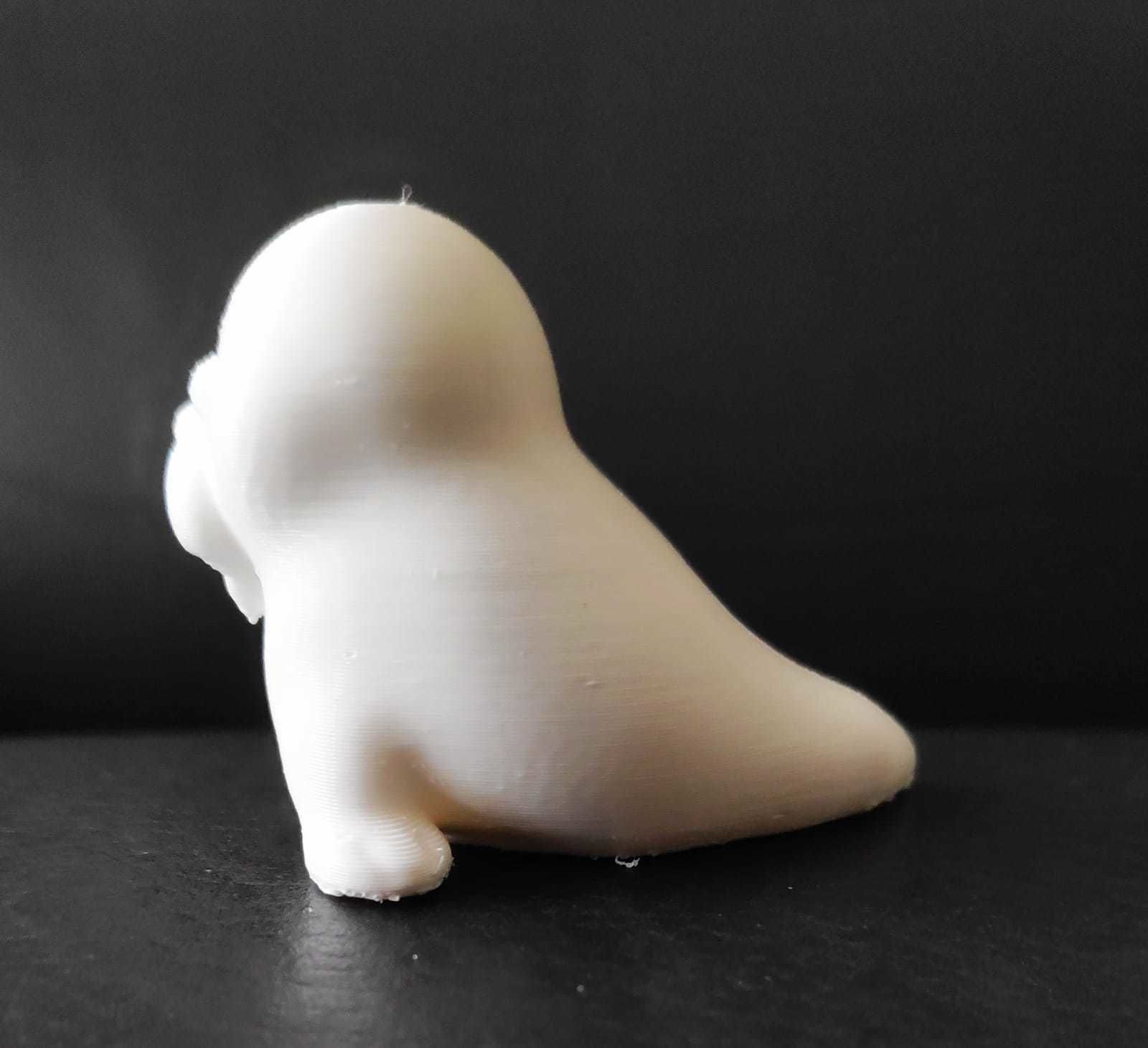 Cute Walrus 3D print model_8
