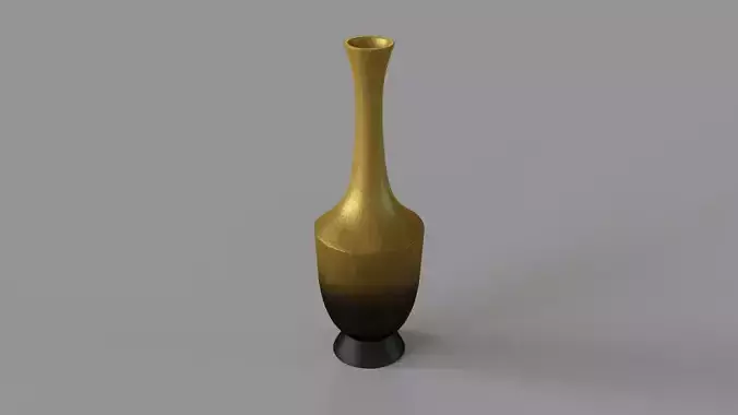 Troy Metal Vase 3D model