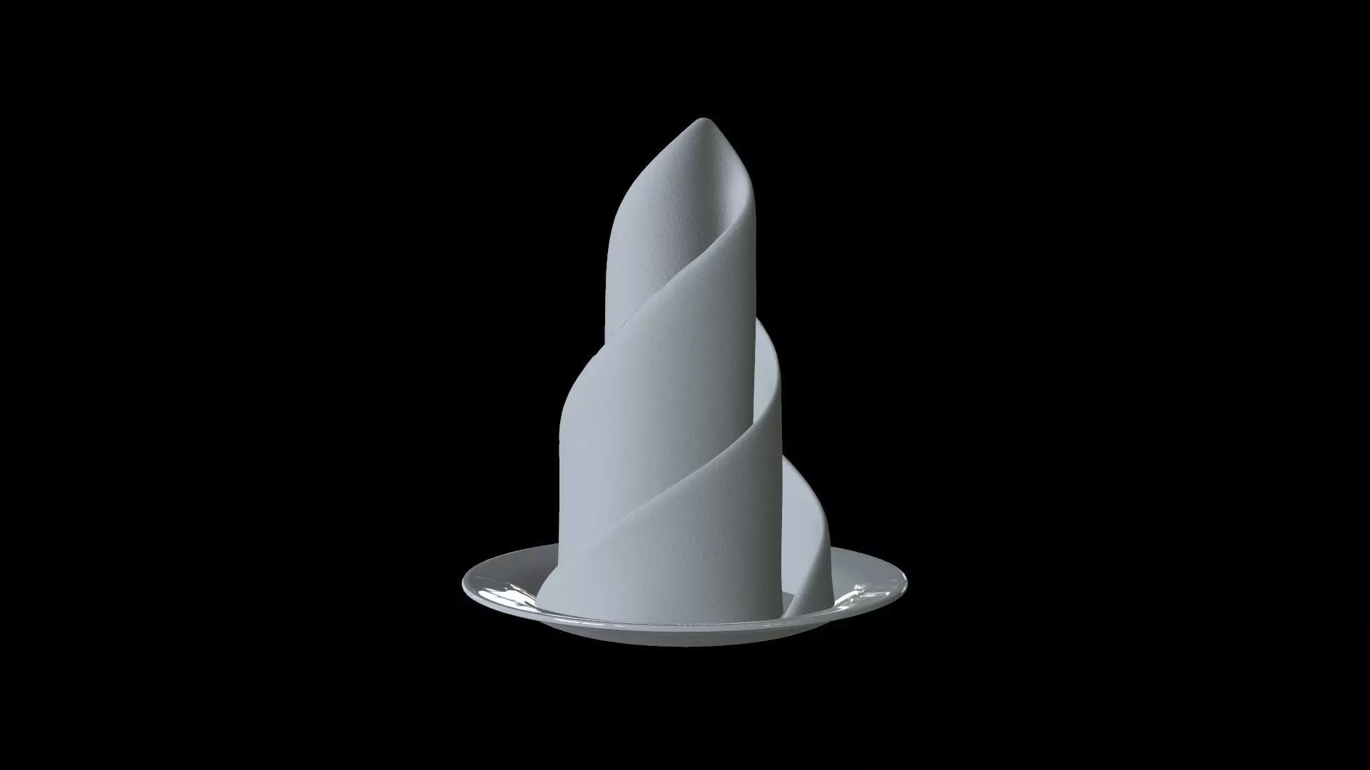 PROP-007 Napkin and plate 3D model_0