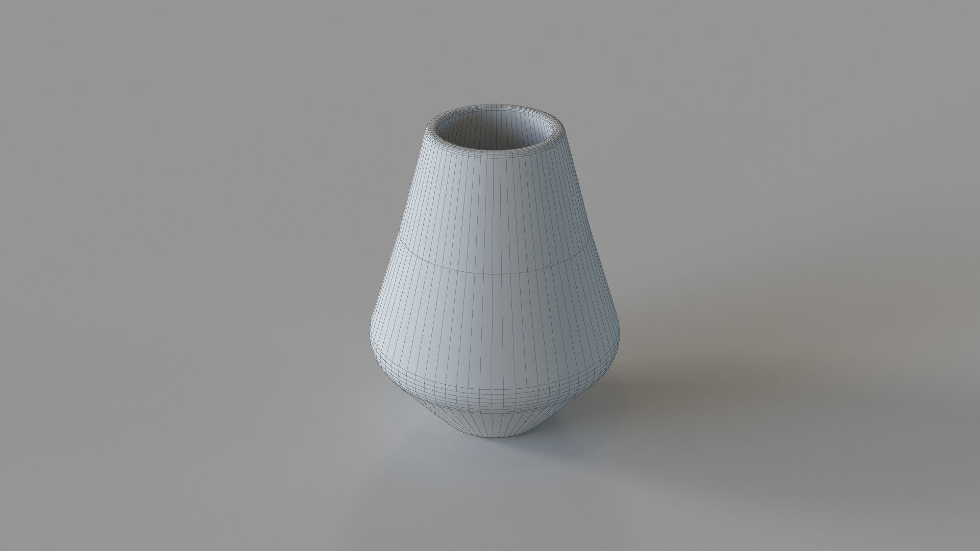 Atria Vase Pink 3D model_1