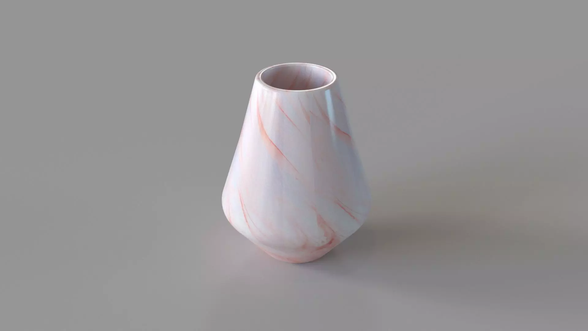 Atria Vase Pink 3D model_0