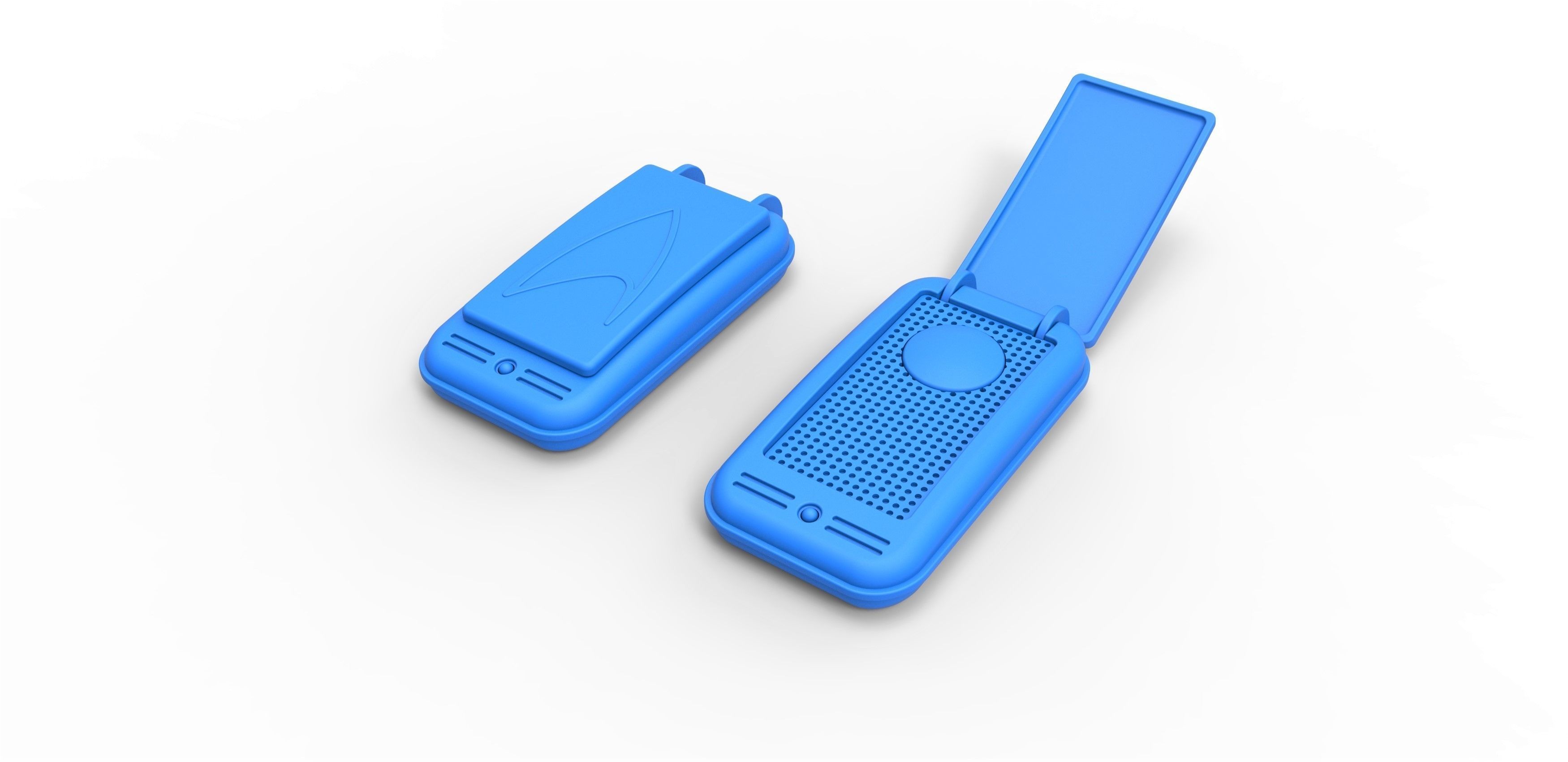 Communicator USS Kelvin from the movie Star Trek 2009 3D print model_7