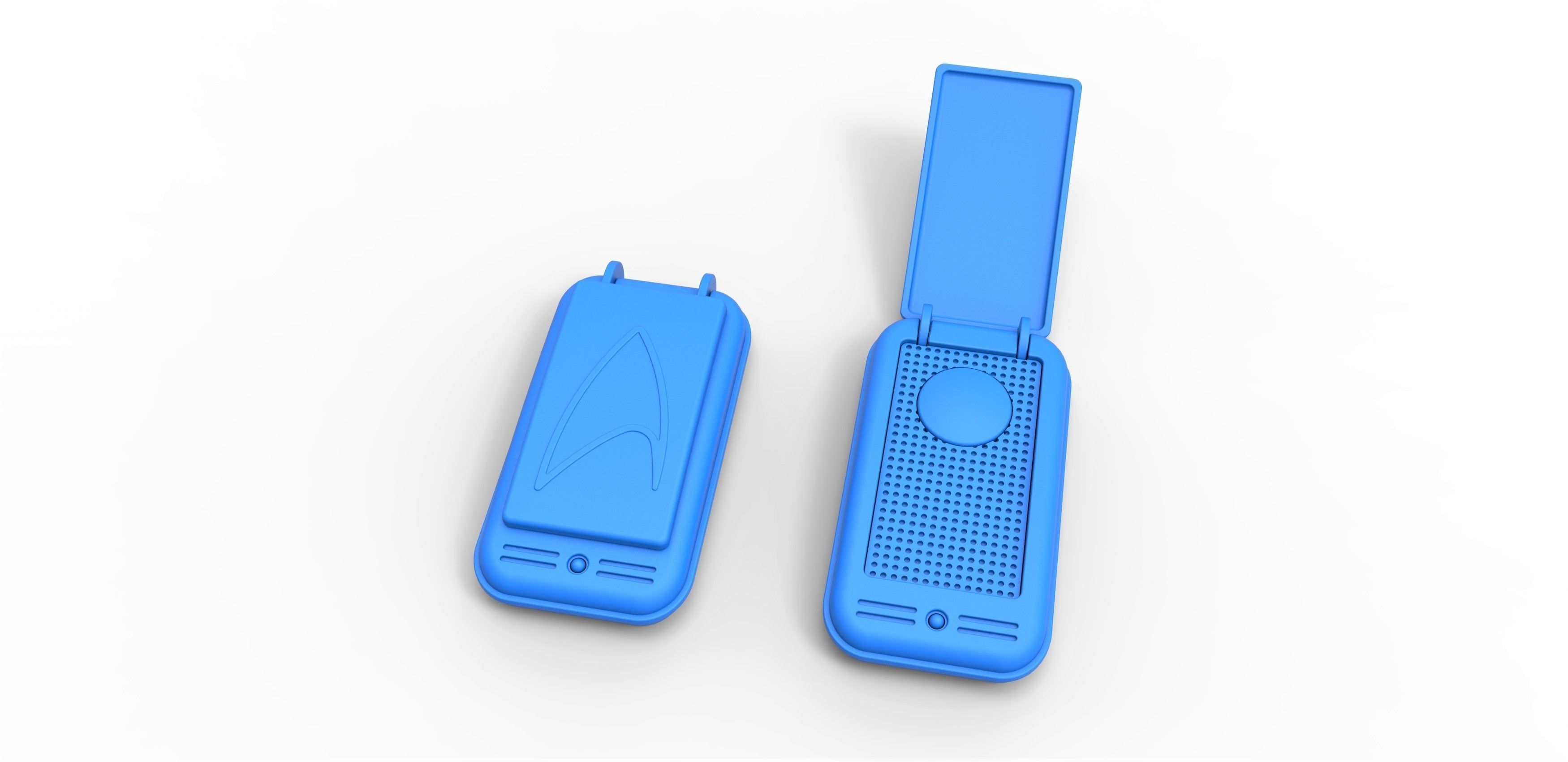 Communicator USS Kelvin from the movie Star Trek 2009 3D print model_8