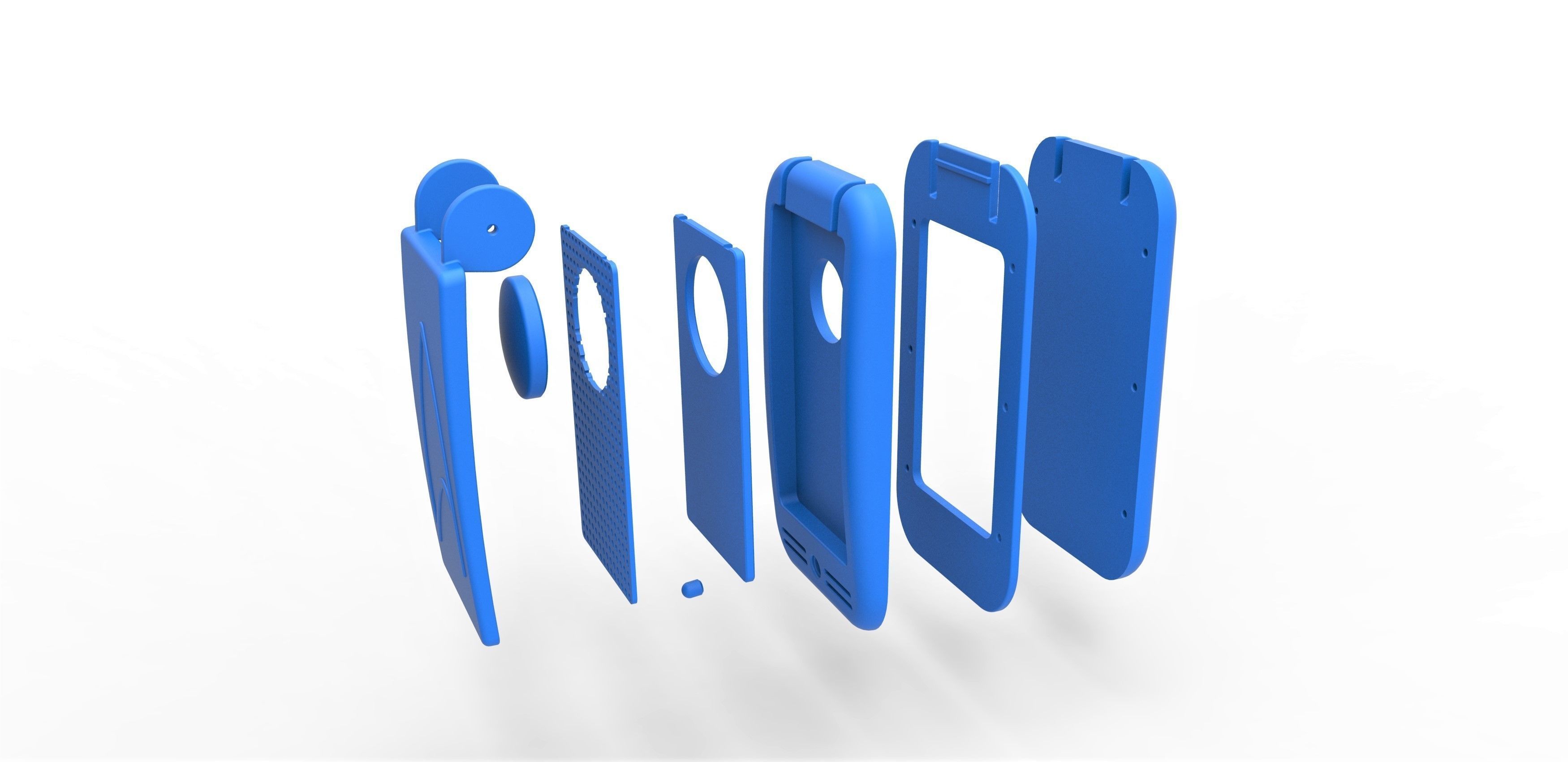 Communicator USS Kelvin from the movie Star Trek 2009 3D print model_12
