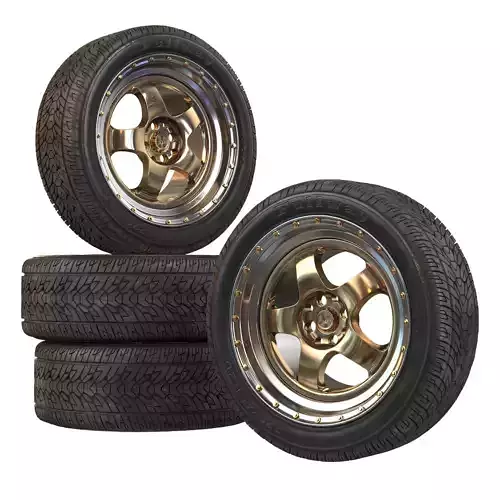 RimCar03 set of wheels