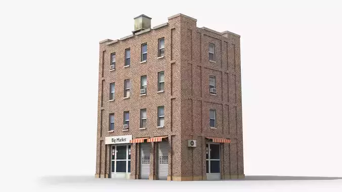 Apartment Building x3