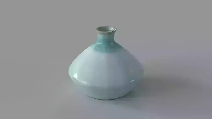 Mireya Mint Blue Vase