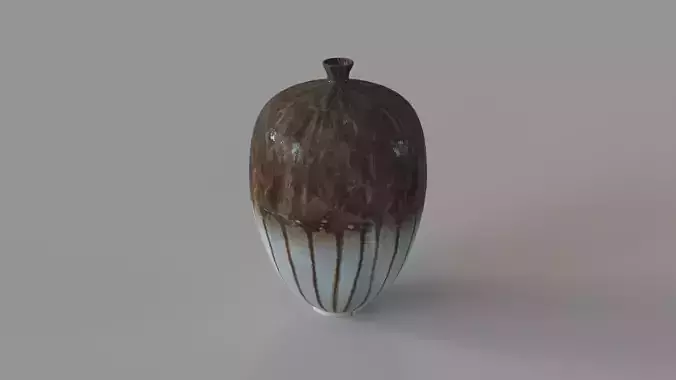 Reactive Stripe Vessel Sm Bronze