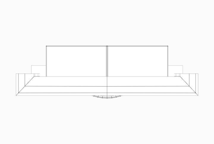 roman fountain Low-poly 3D model_11