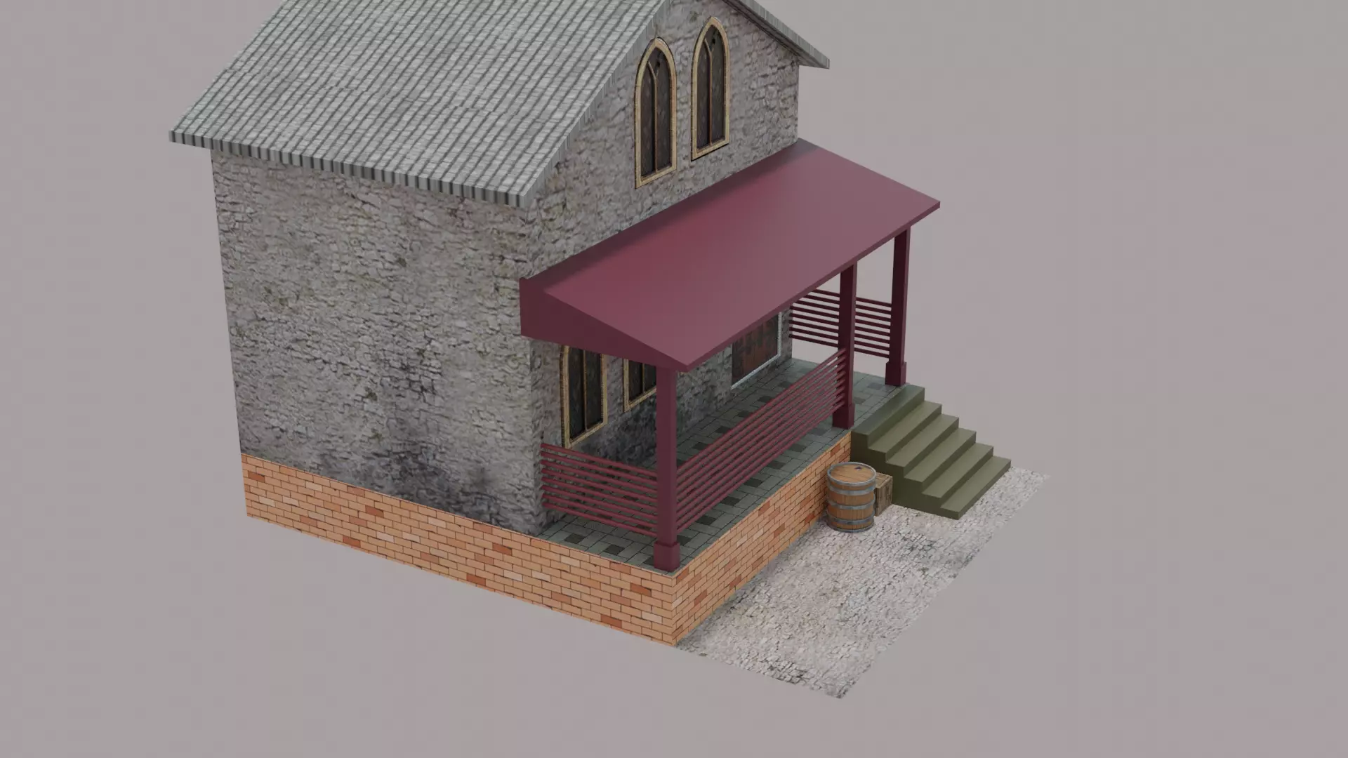 3D HOUSE 3D model_0