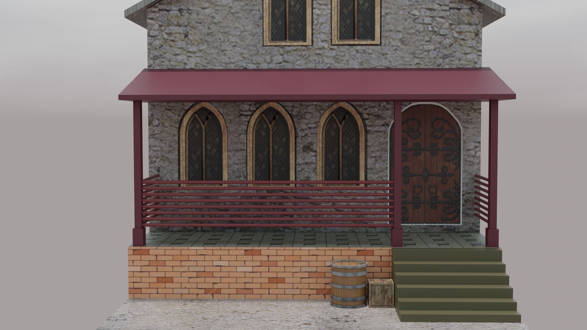3D HOUSE 3D model_1