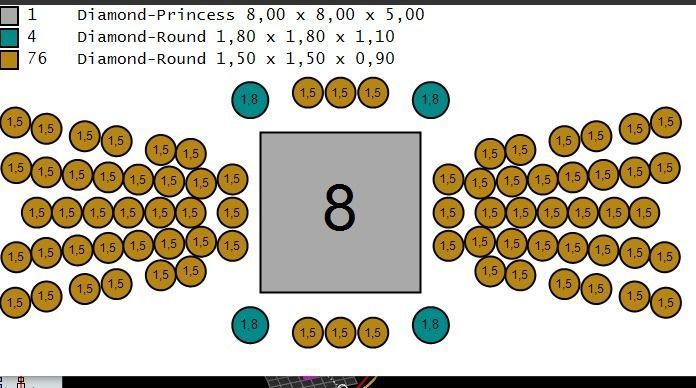 ring ring gold with sapphire and diamonds 3D print model_2