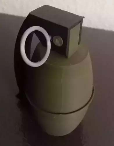 grenade printable  3D print model