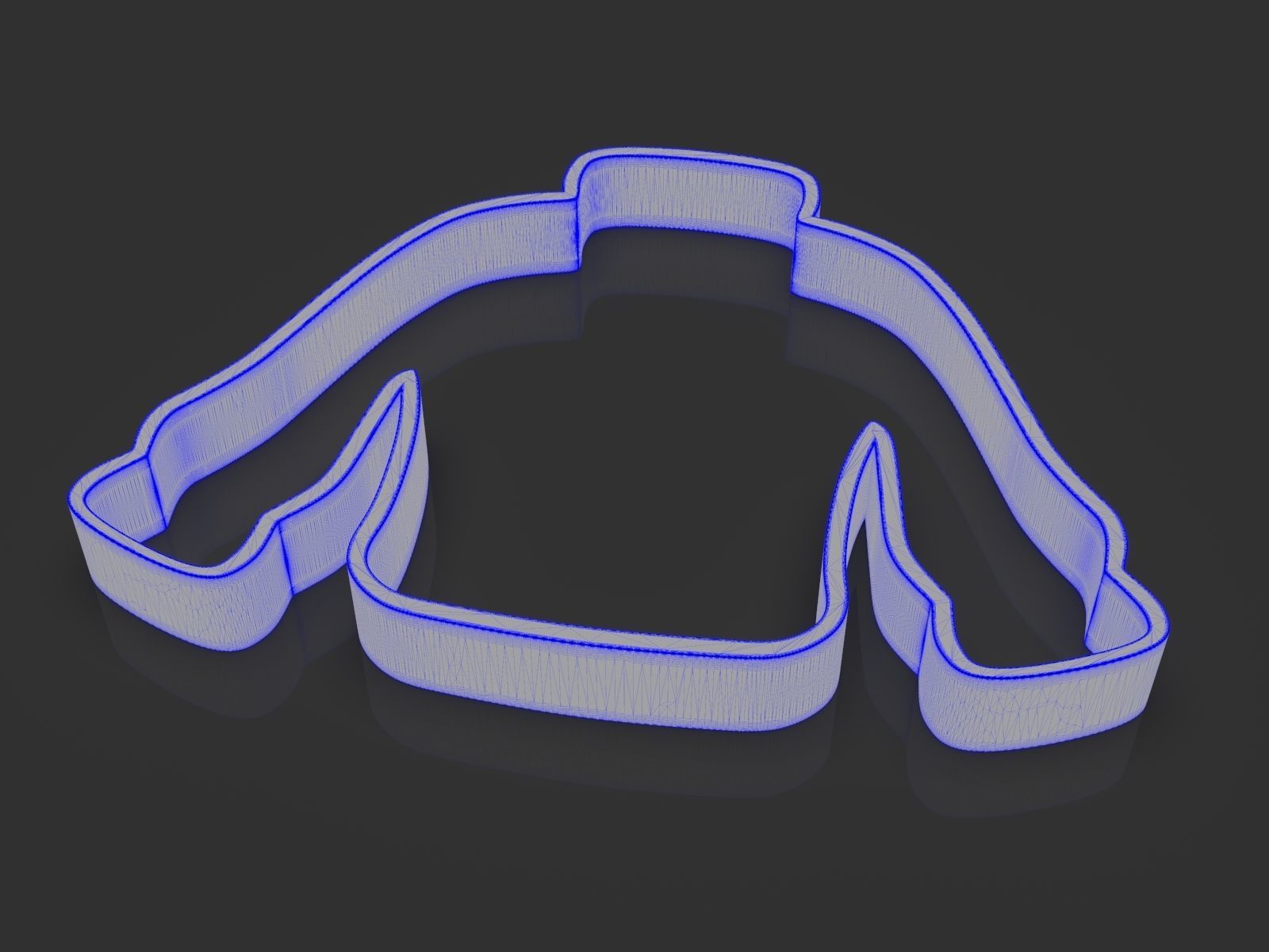 Ugly Christmas Sweater Cookie Cutter 3D print model_8