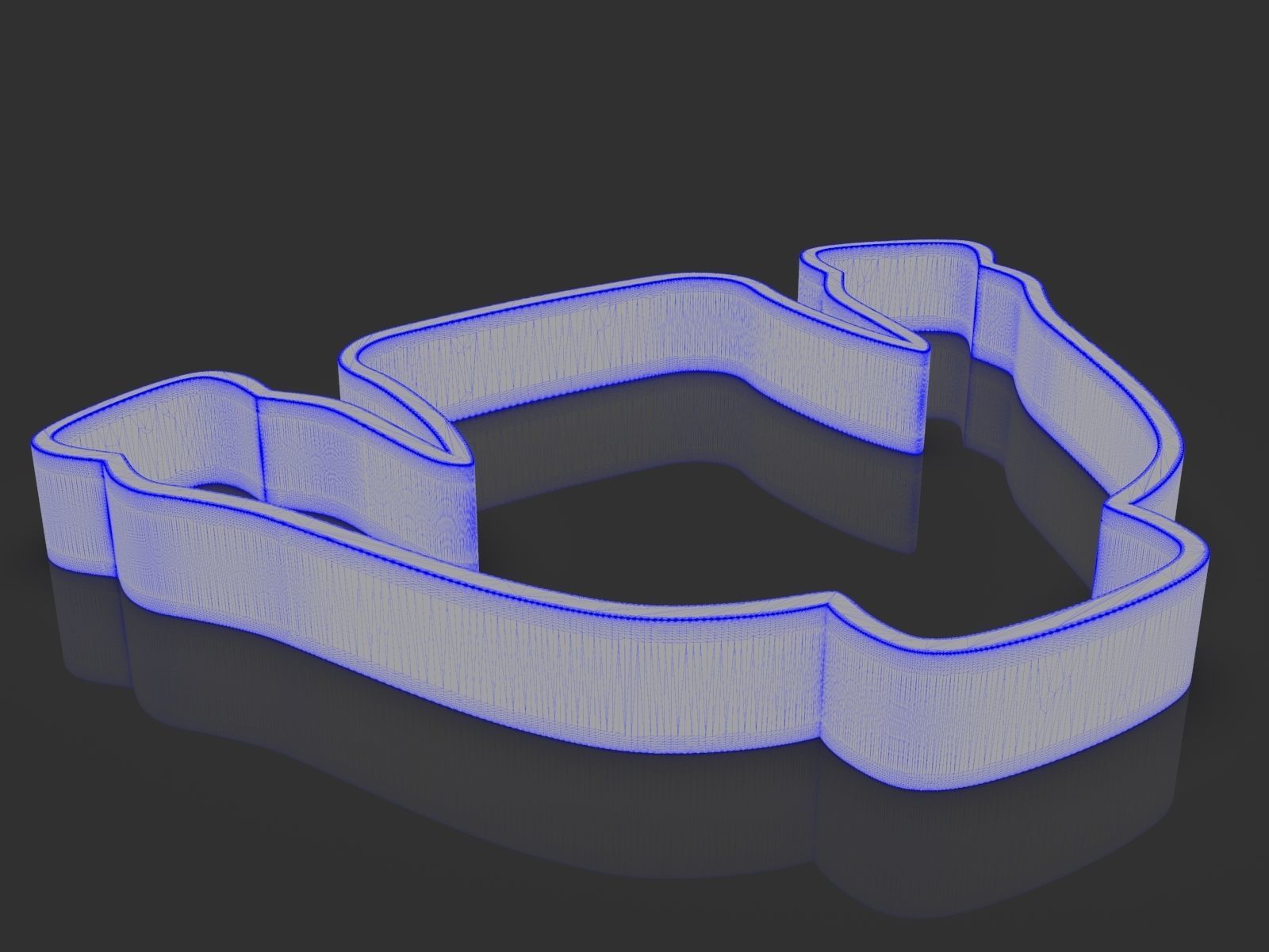 Ugly Christmas Sweater Cookie Cutter 3D print model_11