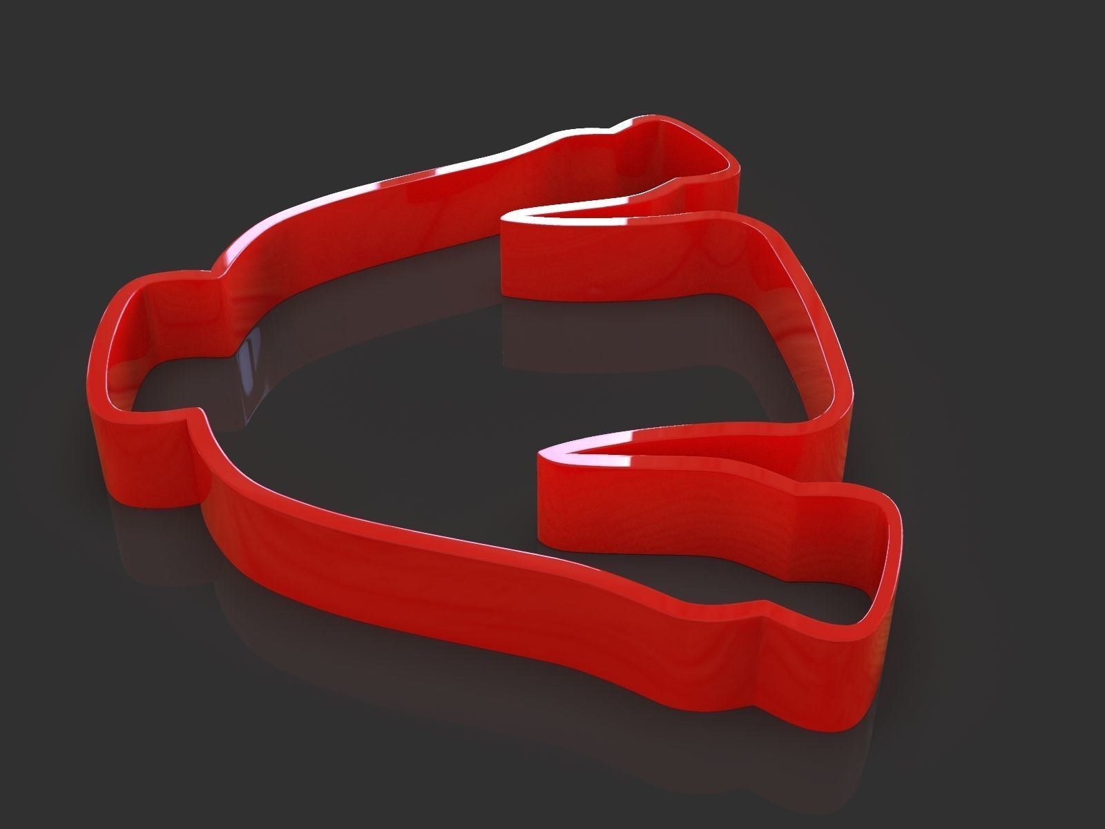 Ugly Christmas Sweater Cookie Cutter 3D print model_5