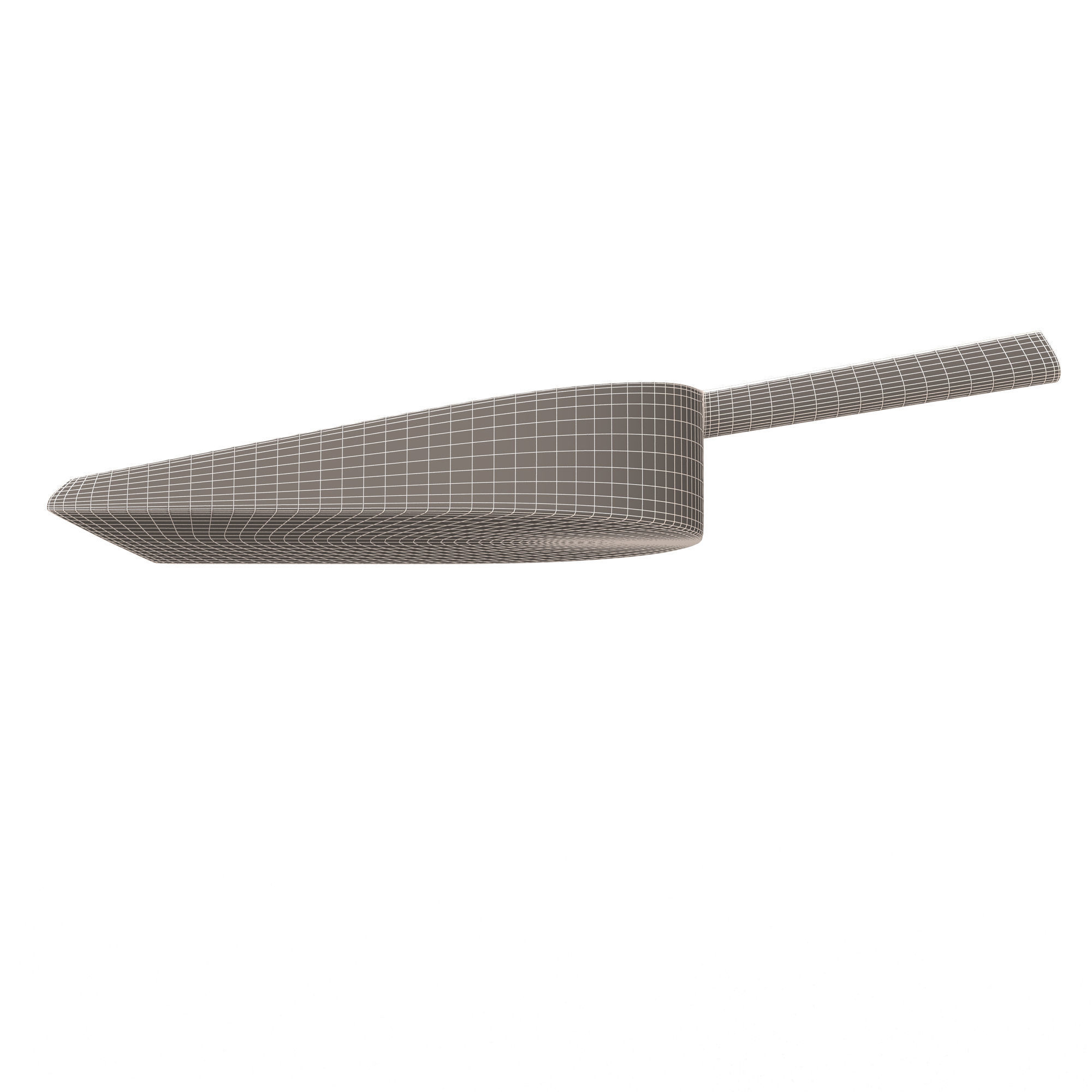 Dustpan shovel Low-poly 3D model_9