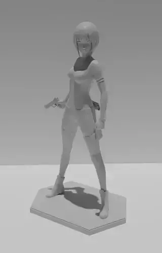 Major Motoko Kusanagi 3D print model