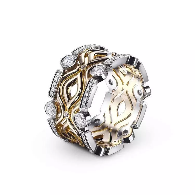 wedding ring 3D print model