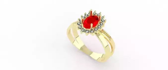 Class Ring 3D print model
