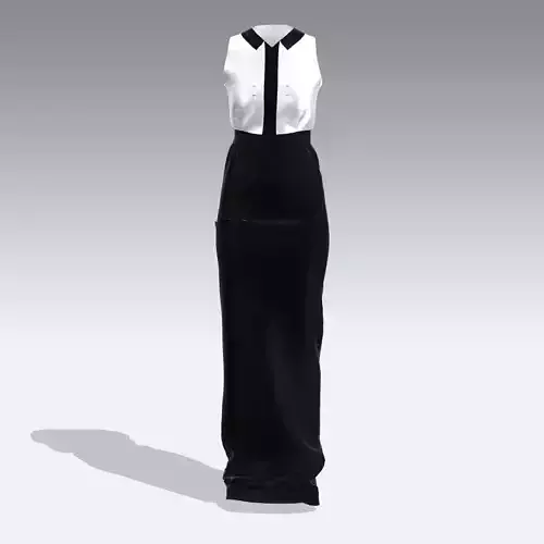 DRESS BLACK AND WHITE LOOK