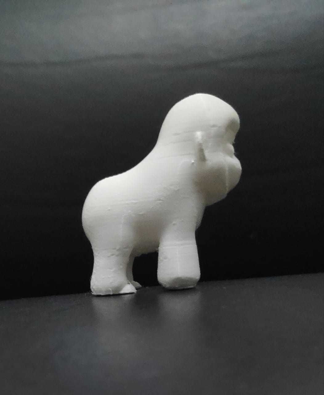 Cute Gorilla 3D print model_8