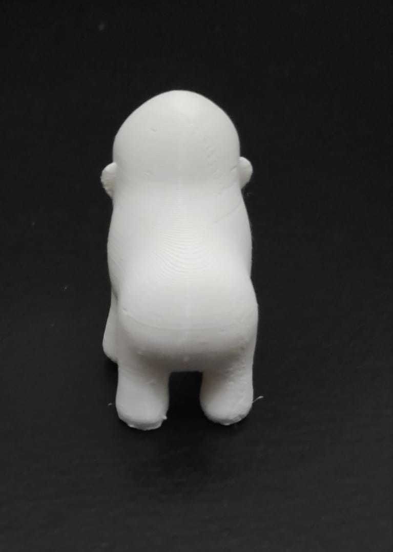 Cute Gorilla 3D print model_12