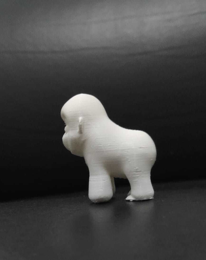 Cute Gorilla 3D print model_6