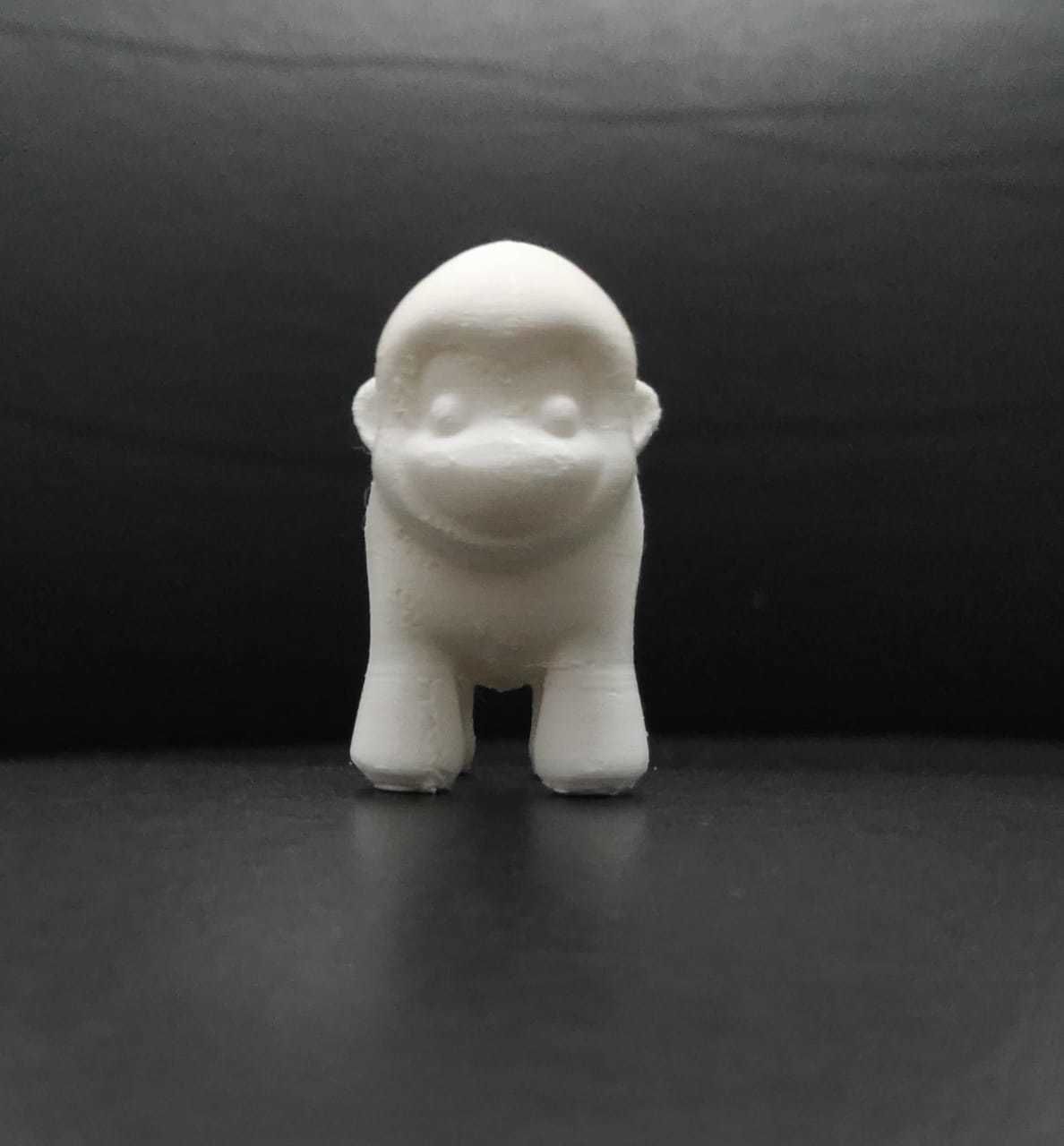 Cute Gorilla 3D print model_5