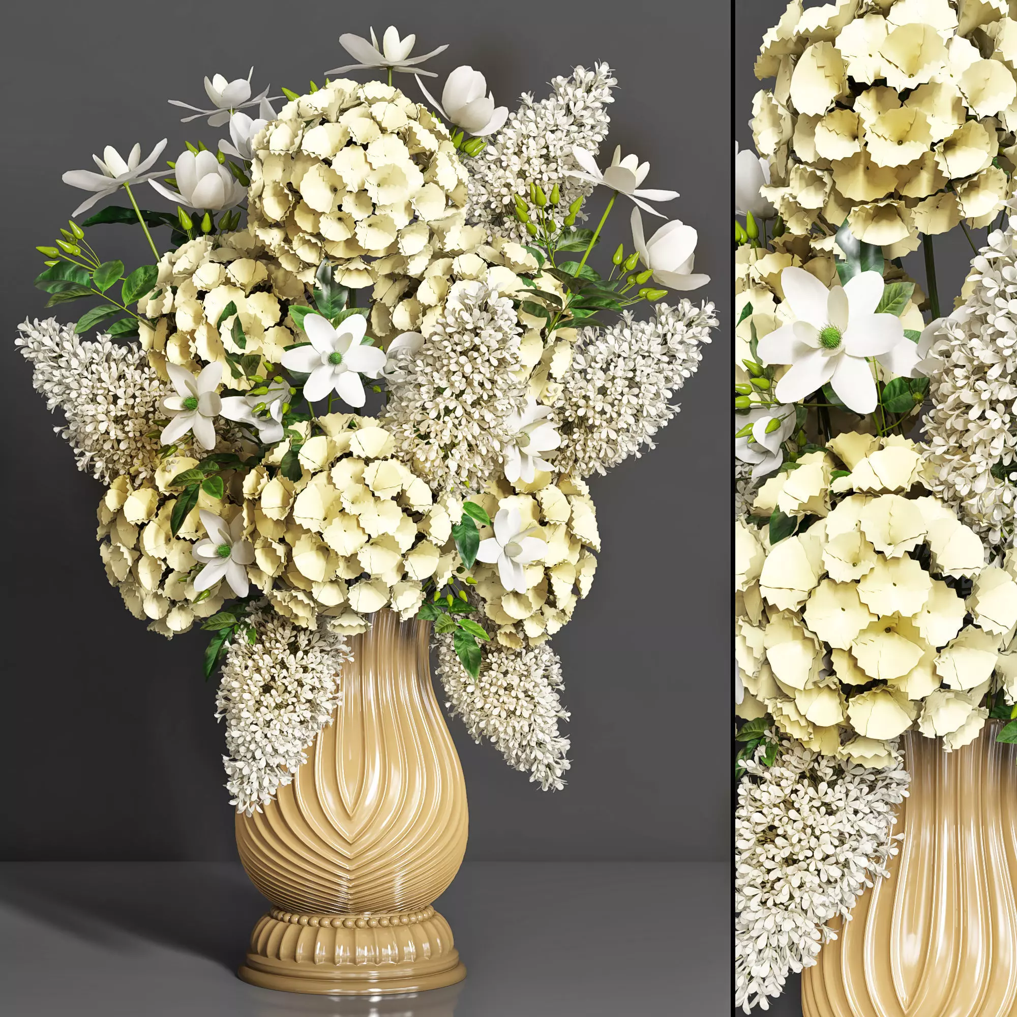 bouquet set 111 3D model_0