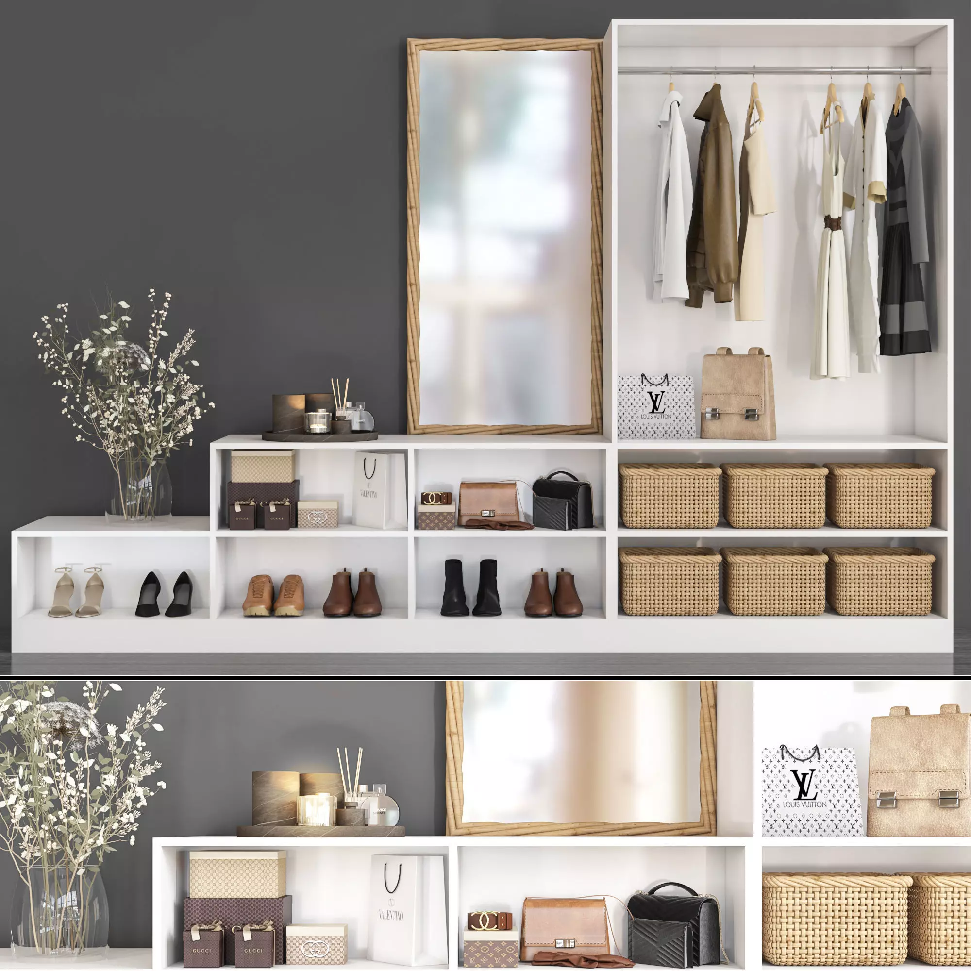 closet 107 3D model_0