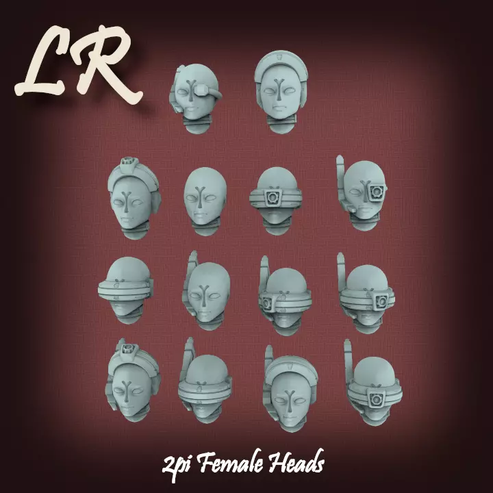 2pi Female headset 2 3D print model_0