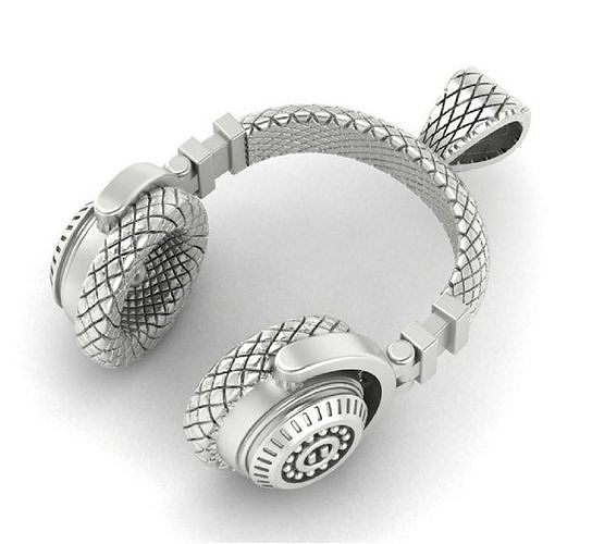  pendant headphones 3D print model