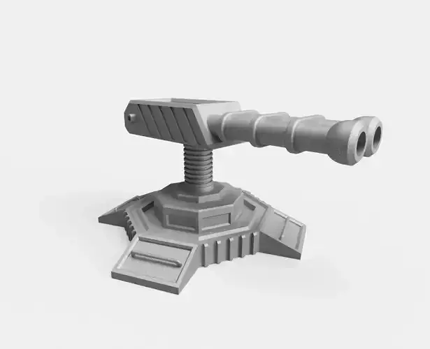 Sci fi Laser turret 