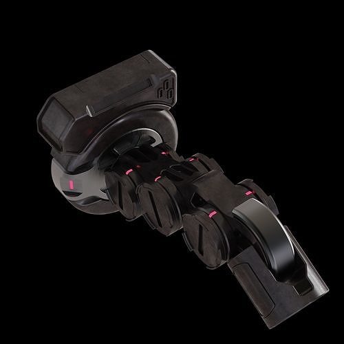 Mechanical part  hard surface  3D model