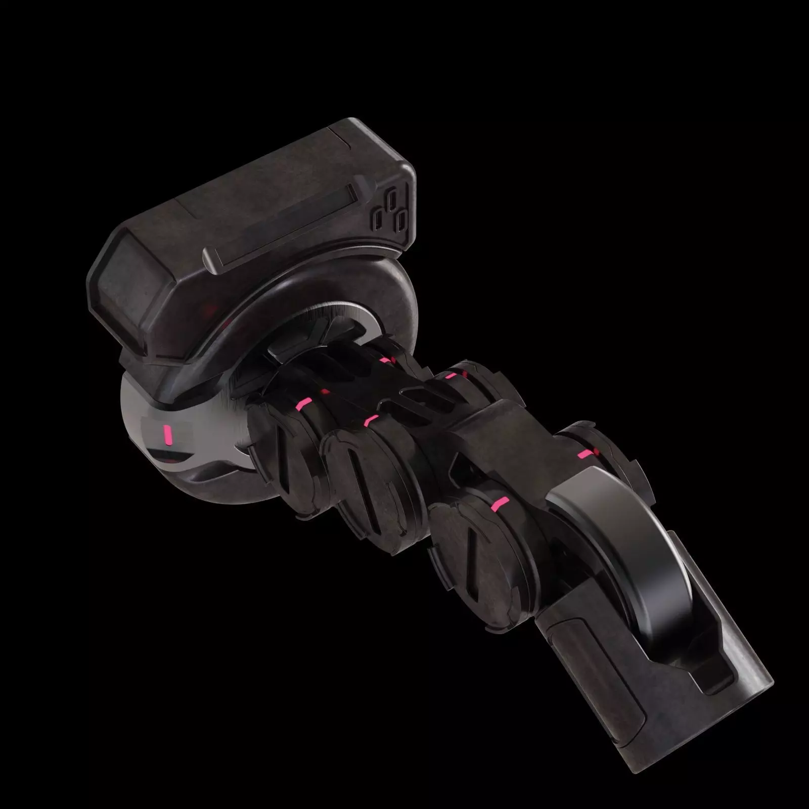 Mechanical part  hard surface  3D model_0