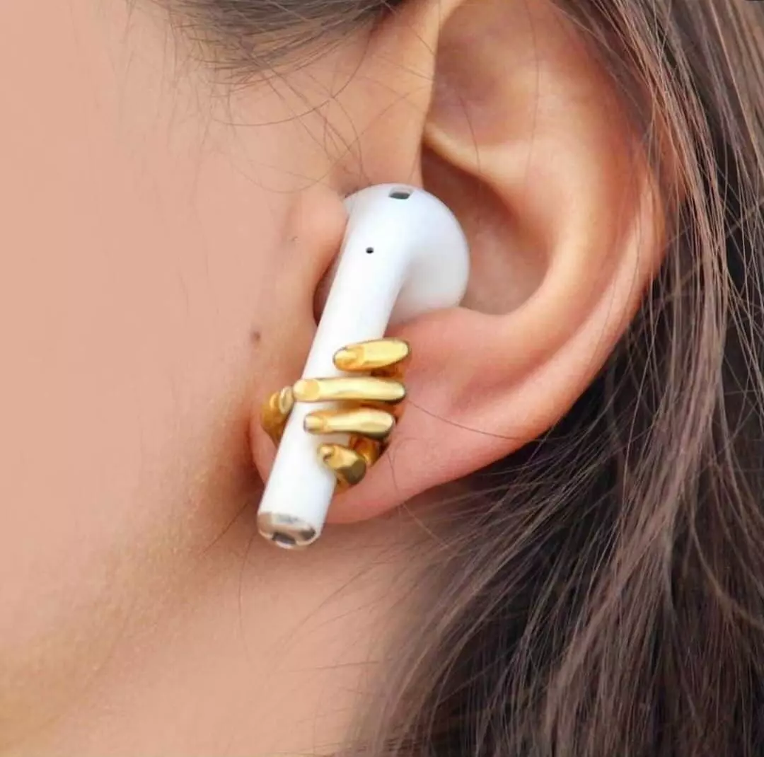 earring hugs airpod 3D print model