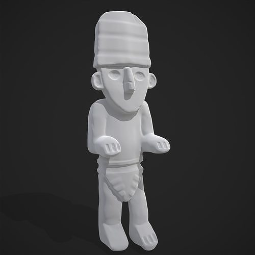 Ancient Figure 3D Print  3D print model