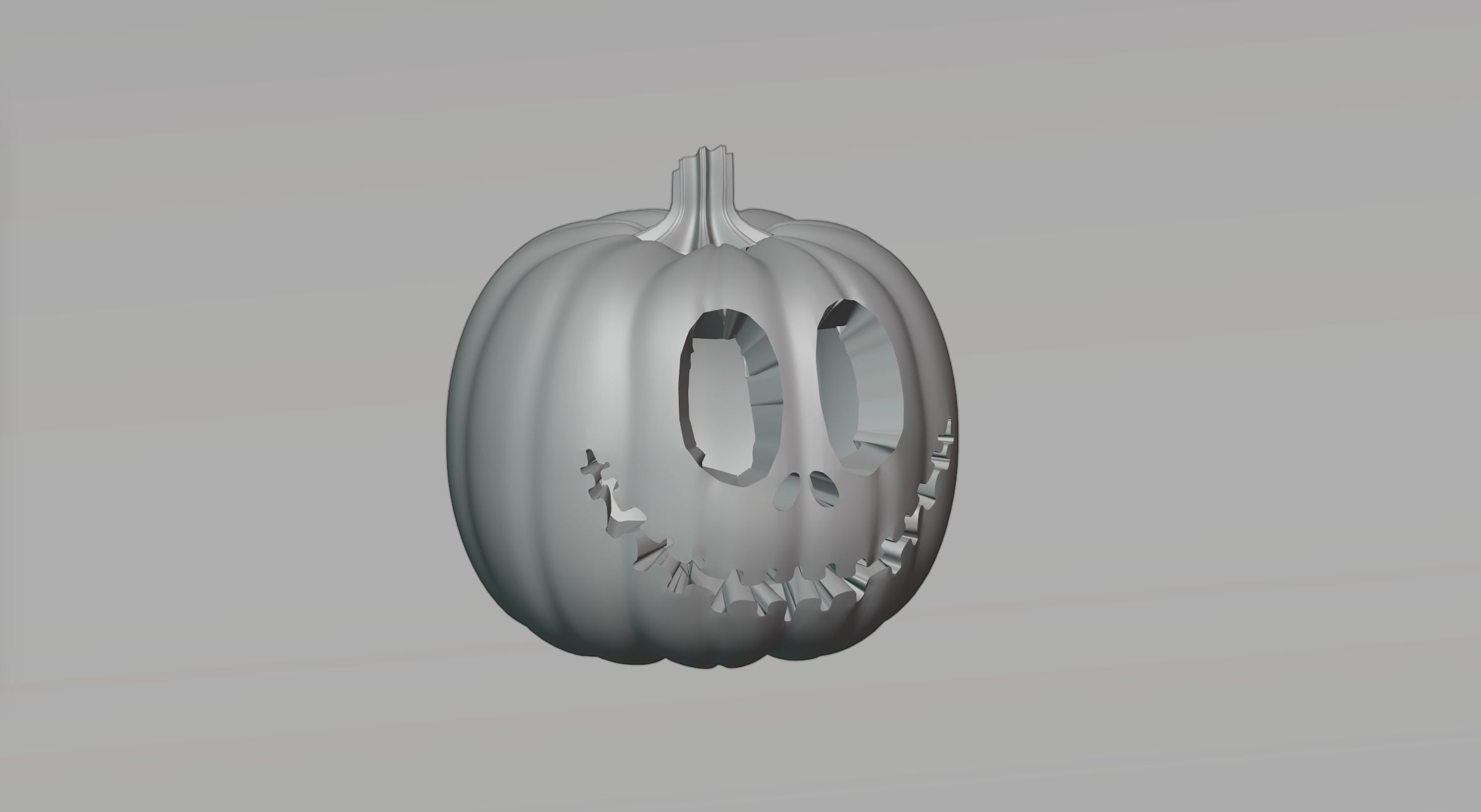 Punpkin 2 halloween pumpkin 3D model_1