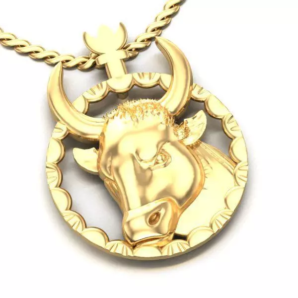 pendant cow 3D print model